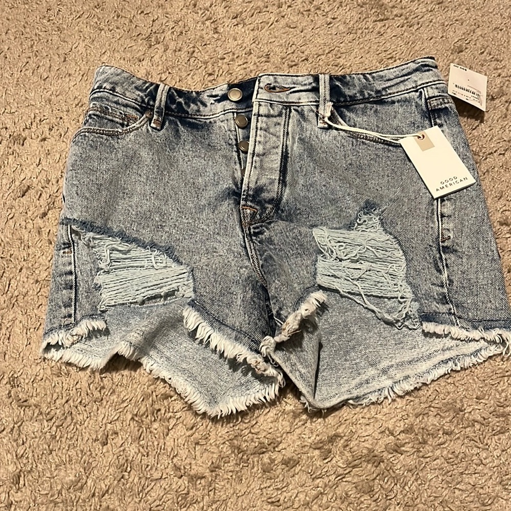 Good American Jean shorts